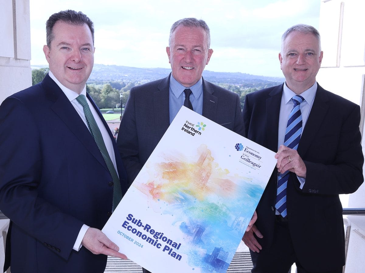 Economy Minister Launches New Regional Economic Plan For Northern Ireland – Business Eye