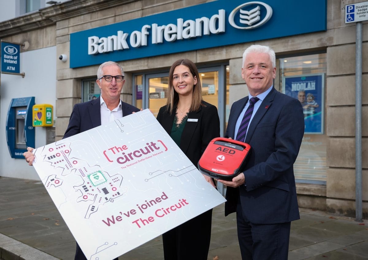 Bank Of Ireland Rolls Out Defibrillators Across Branch Network – Business Eye